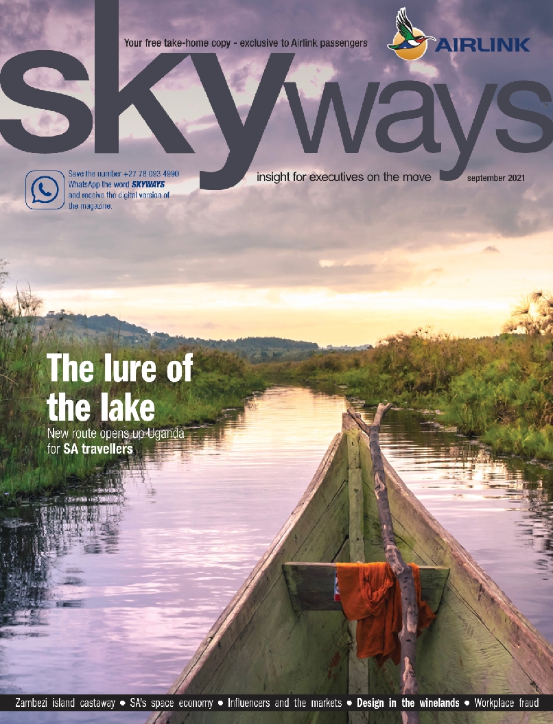 SkyWays in-flight magazine
