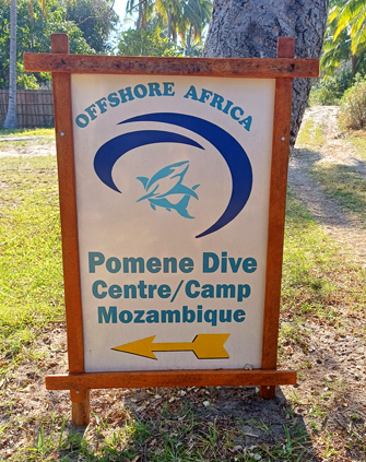 Pomene Dive centre